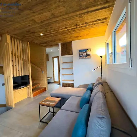 Katver 72, Joli Avec Balcon, Proche Du Centre Du Village Appartement Vercorin