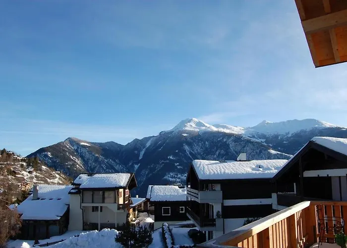 Katver 72, Joli Avec Balcon, Proche Du Centre Du Village Appartamento Vercorin